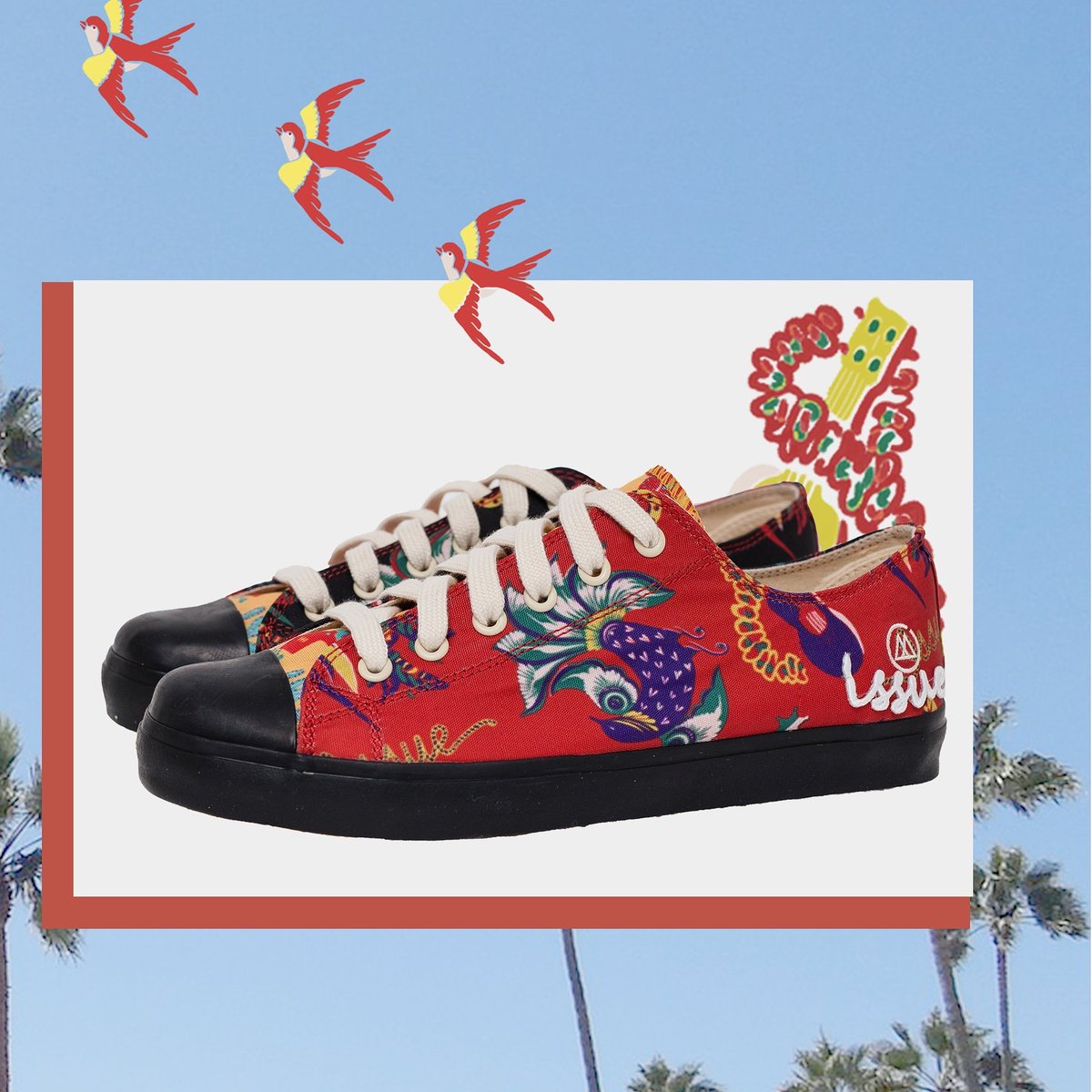 issue_thailand's tweet photo. Don't Miss Out To Visit!! รองเท้าผ้าใบISSUE ใส่ดีไม่มีเอาท์ สวยล้ำแปลกตาไม่ซ้ำใครแน่นอน 👟👟💥
#issuess18 #issuethailand https://t.co/s8hUB9L93t