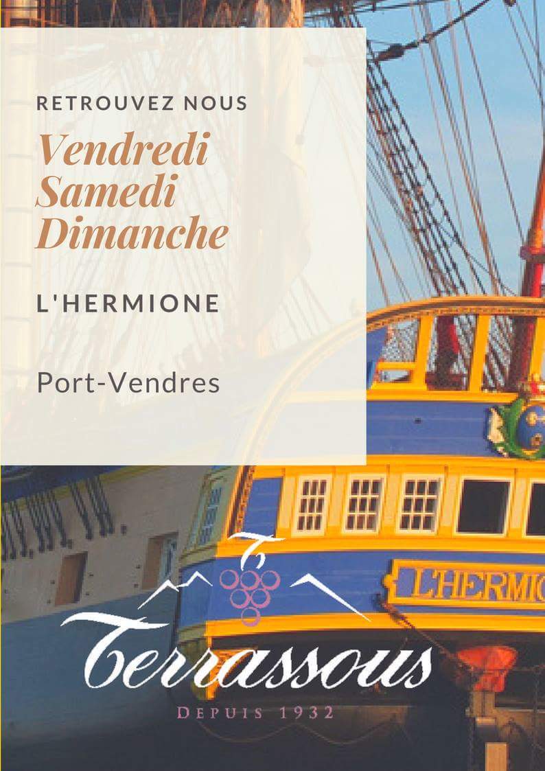 CaveTerrassous's tweet photo. Retrouvez nous sur L'Hermione ce week-end! https://t.co/IwWIRLcjWx #Hermione #PortVendres #Terrassous #WineAspres #Winemorning #suddefrance #po #vignobleterrassous #terrassous #viñas #vindusud #suddefrance https://t.co/x6TOrboUzS