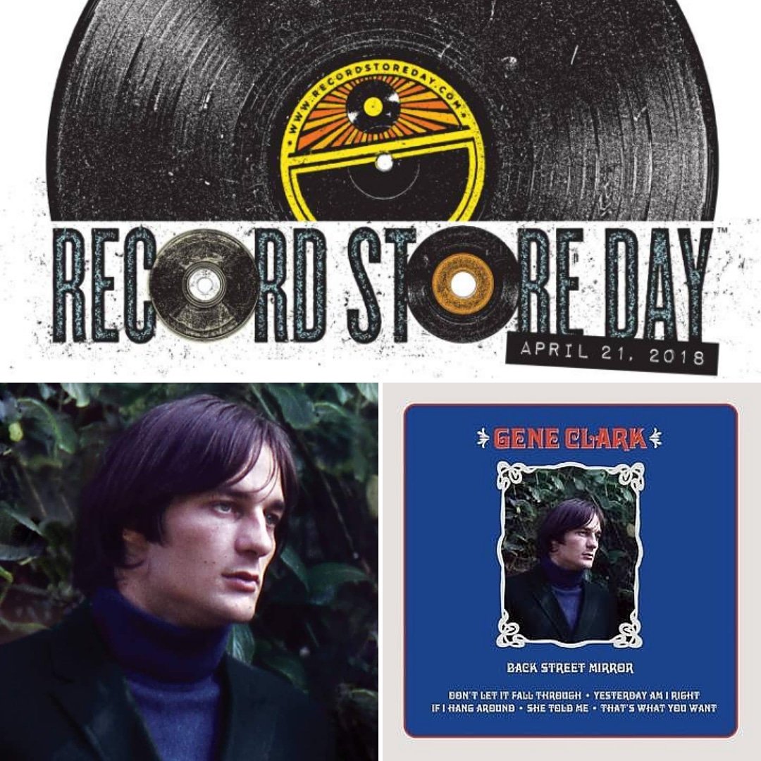 neon_brambles's tweet photo. #RecordStoreDay is here! Did you pick up a copy of the #GeneClark Back Street Mirror EP? Tweet a photo &amp; tag us for a RT!
.
#GetGeneIn #SongwritersHoF #singersongwriter #TheByrds #folkrock #recordstoredayexclusive #rsd2018 #45rpm #vinylrecords #EP #entreerecords https://t.co/rrKk2PE4Ps