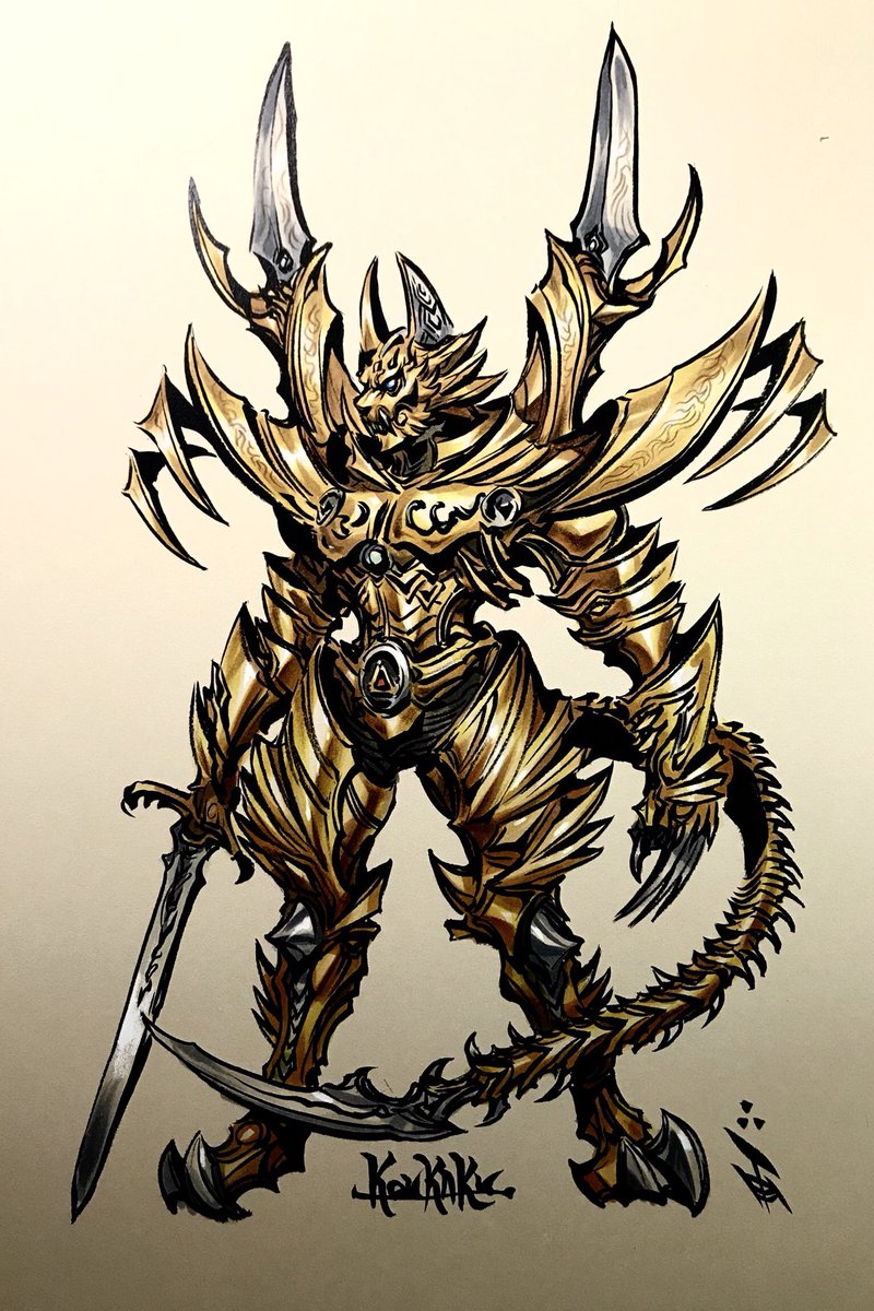 光覚獣身 デザイン画 #魔戒ノ花