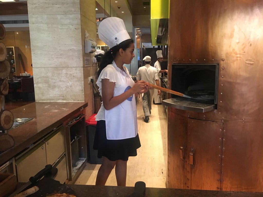 HyattRegencyPNQ's tweet photo. A rewarding day spent with #kids learning table etiquette, making pizzas and mocktails. #SummerCamp #CampAtRegency #AtHyattRegency https://t.co/UxrDCq2AJ7
