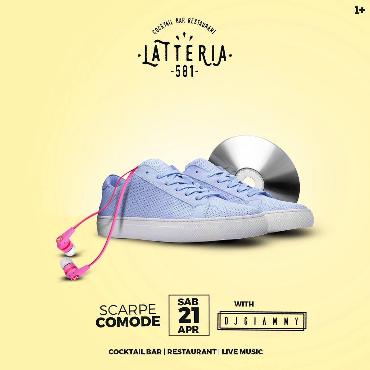berteugo's tweet photo. Sabato sera portatevi 👟👟 #scarpecomode che si balla senza pensieri con il dj set di Dj Giammy!
#modernetradizioni #Latteria581 #eolie #lipari #sabatosera https://t.co/yj0rK5MYKl