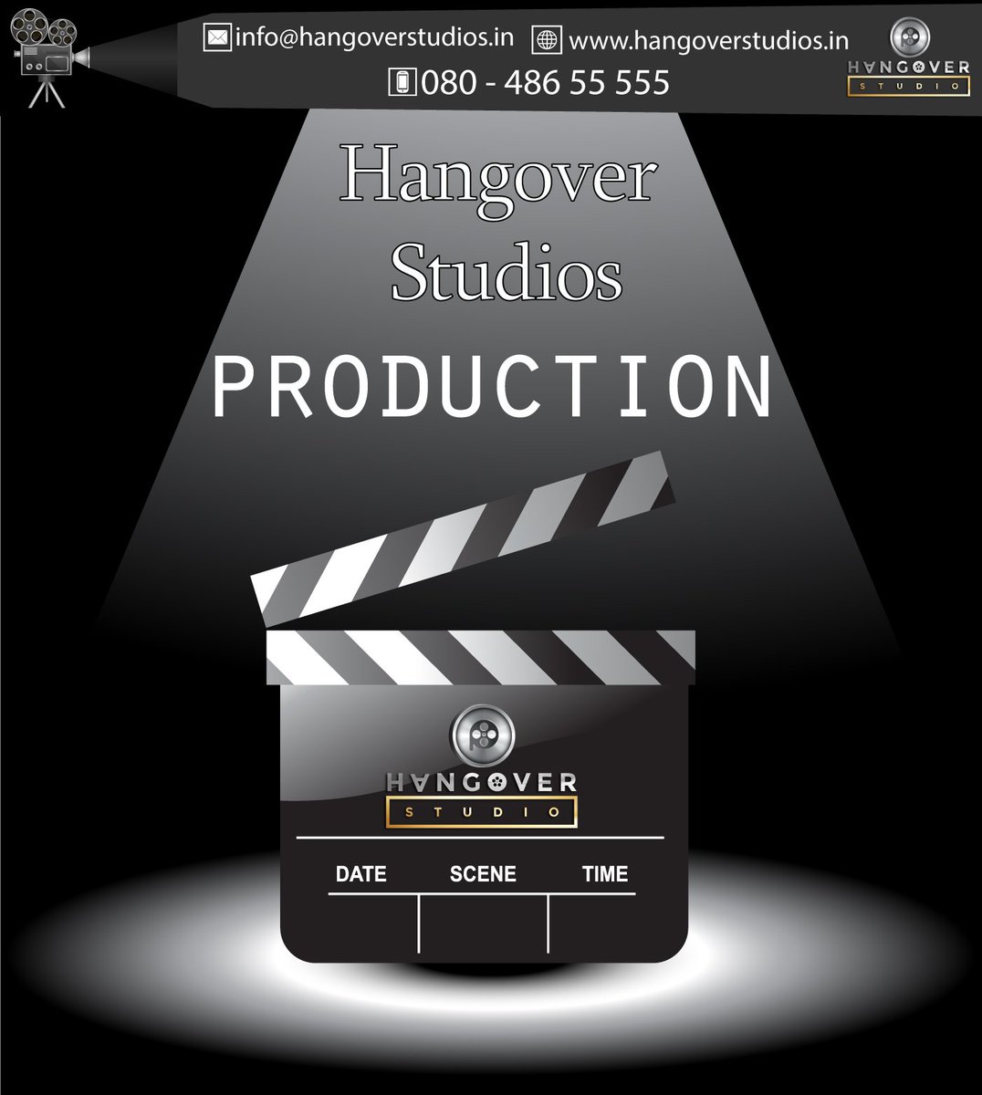 hangoverstudio_'s tweet photo. Hangover Studios is a leading Production House in Bangalore India. Our team of dedicated #writers, #directors, #producers, #cinematographers are experts at making the impossible possible .Get in Touch - 080 486 55 555 | info@hangoverstudios.in 
#Hangoverstudios https://t.co/KrPQ1EWfYe
