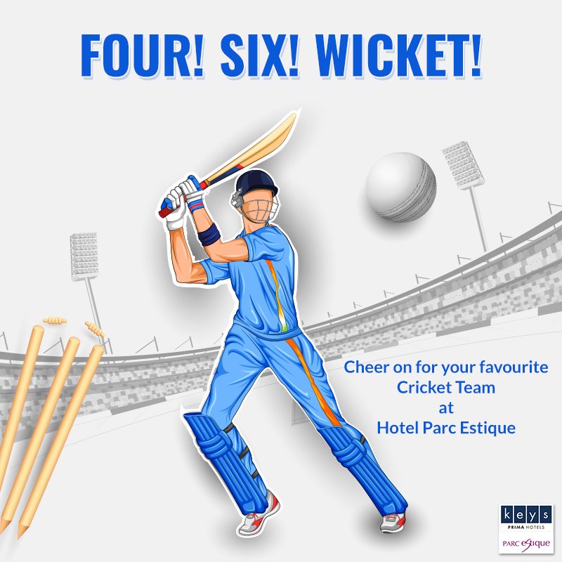 parc_estique's tweet photo. Join us with your buddies for a fun night of #Cricket at #HotelParcEstique! Which team are you cheering for? #HotelsInPune https://t.co/hdy2xjXR7u