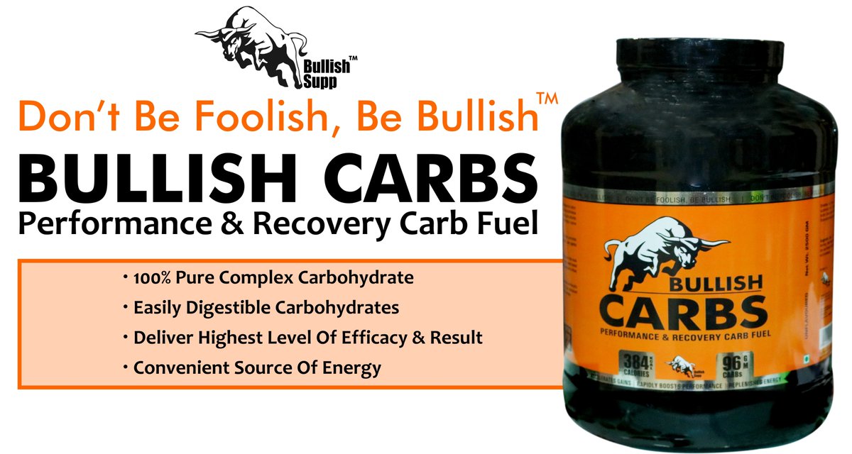 Bullish_Supp's tweet photo. Don't Be Foolish, Be Bullish™
Bullish Carbs #carbs #blend #performance #recovery #carbsfuel #whey #protein #supplements #gym #fitness #malefintess #femalefitness
https://t.co/mL7pS9xZK5 https://t.co/BuWHao6fLC