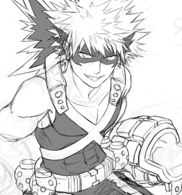 #WIP #bakugoukatsuki #bokunoheroacademia Progress...progress.. ? 
