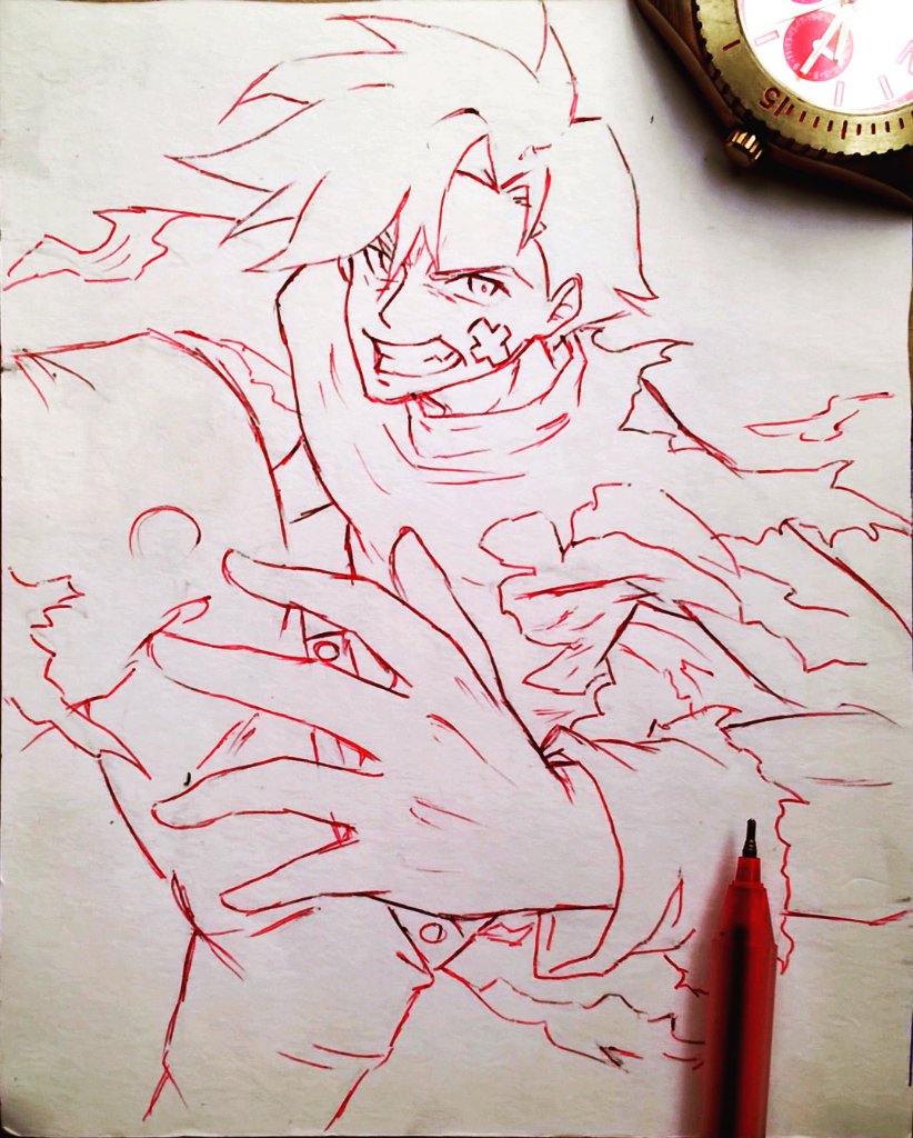 jafnadraws's tweet photo. #kamina #fanart from #gurrenlagann #lineart #pensketch #illustration #anime #animeafanart #mangaart #fanart #sketch https://t.co/77xBGqPIwN
