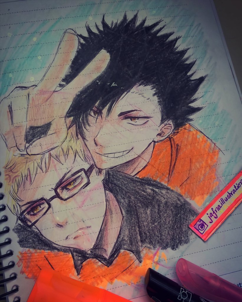 jafnadraws's tweet photo. #haikyuu #fanart #tetsuroxkei #art #anime #manga #mangaart #illustration #portrait #colorpencil #sketchbook #sketch https://t.co/E89fXsuUCw