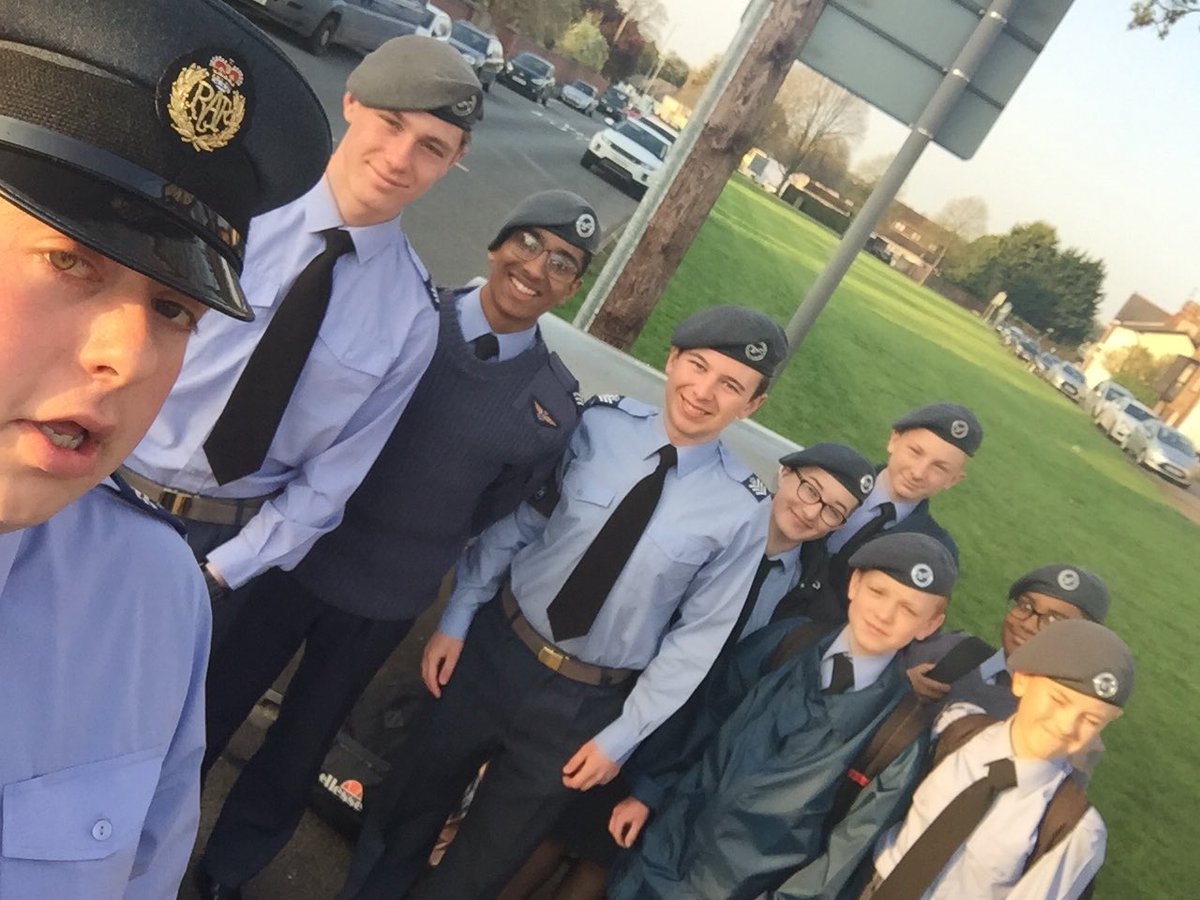 @1367sqnATC & @210AirCadets ready and waiting for a fantastic day out at the RAF 100 Swansea parade.
#team1367 #whatwedo #aircadets #parade #LookingSmart 
@aircadets @ComdtAC @RCWalesandWest1 @no1welshatc @RFCAforWales