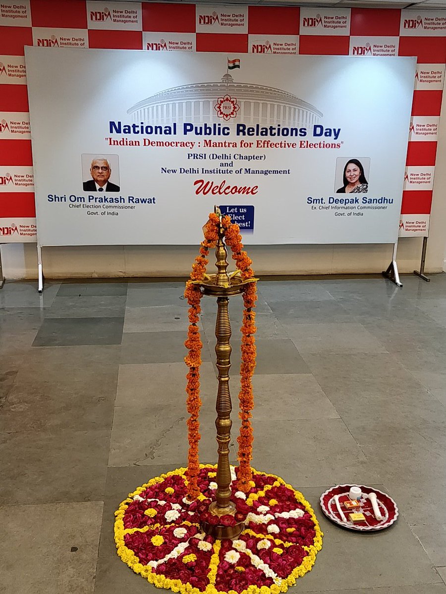 sudhish09's tweet photo. National Public Relations Day being celebrated at @NDIMCampus 
Proud to be a part!!
#nationalprday #ndimmedia https://t.co/zpkLJkVIQB