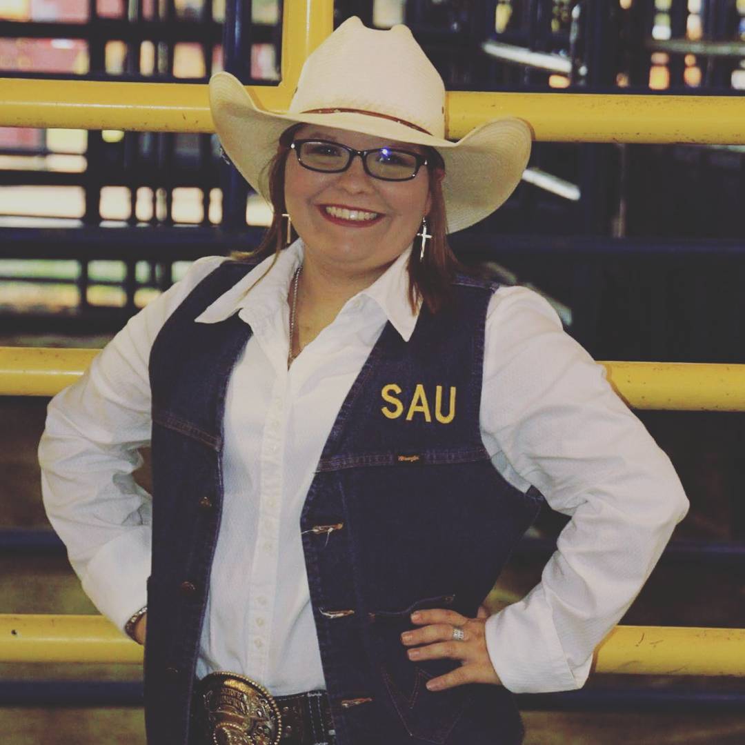 EmilyLock17's tweet image. Today was the closing of another chapter in my life. I took off the denim vest for the very last time. I will forever be a mulerider. 💙💛 #icriedalot #saumuleriders