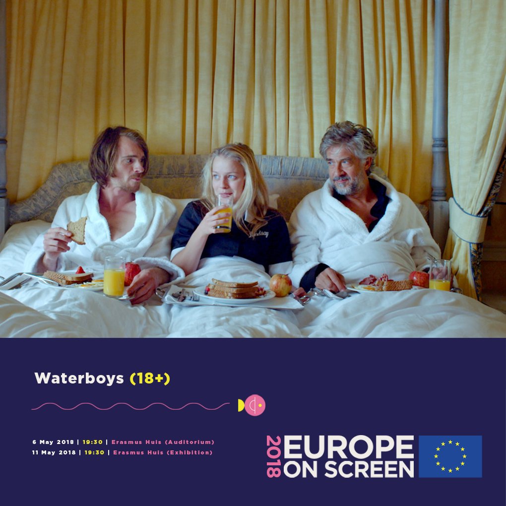 EuropeonScreen's tweet photo. Waterboys
Netherlands / 2016 / Comedy, Drama / 89 minutes / 18+
Setelah dicampakkan oleh pasangan masing2, seorang ayah &amp; anak laki2nya, Victor &amp; Zack, menghibur satu sama lain sblm memulai perjalanan ke Skotlandia utk mempromosikan buku baru Victor. 
@NLinIndonesia https://t.co/XkqmMwJ0U3
