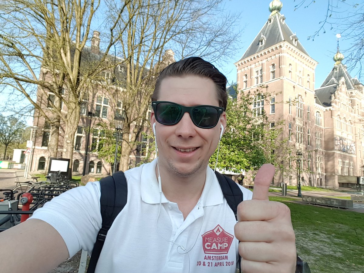 dklein6490's tweet photo. Getting ready for @MeasurecampNL #measurecamp https://t.co/yu5U0h4kyh