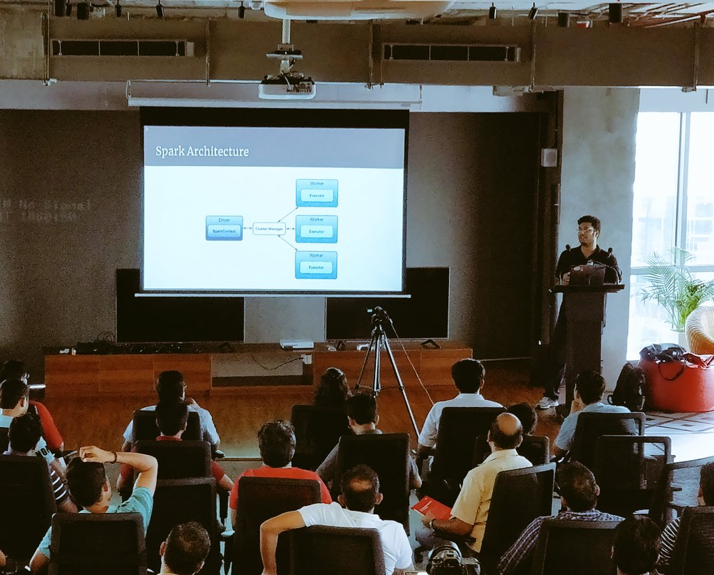 zaprindia's tweet photo. #ZaprMeetup | Today: Bangalore Apache Spark Meetup at our office!
#ApacheSpark #BigData #Technology #India https://t.co/ciXKM1Q500