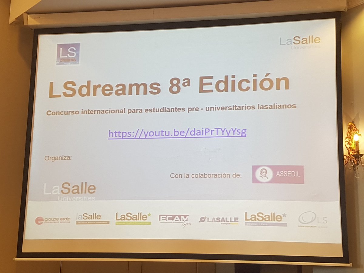 jmamerino's tweet photo. Buenas prácticas. LSdreams by Pedro Luis y Josep Santos (ARLEP) en XXIII Congreso #assedil2018 en #Tesalonica #SomosLaSalle #lasalianossinfronteras #MiraMásAllá @assedil @LaSalleSectorVa @lasallearlep https://t.co/3Kxknrfspq