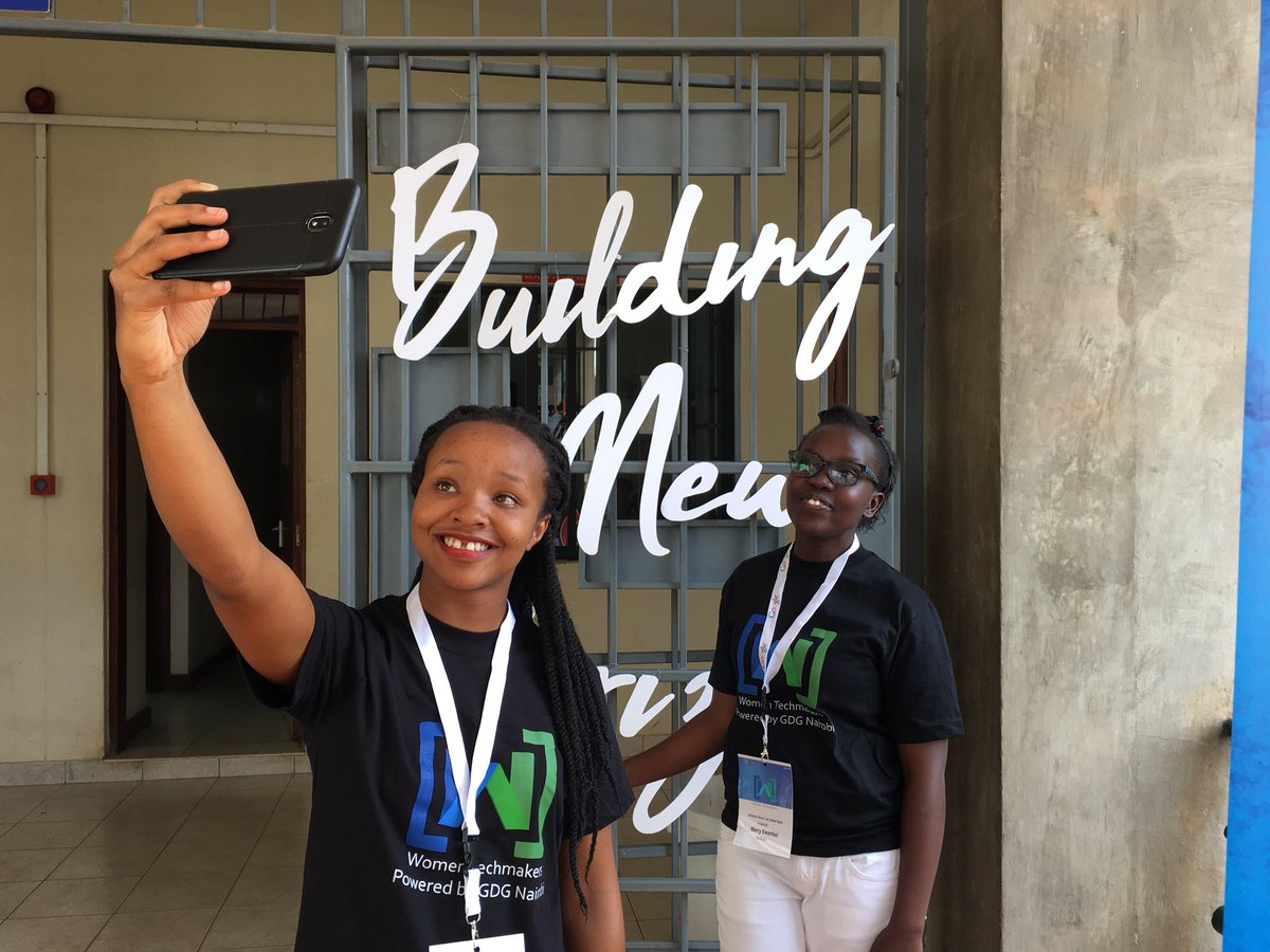 #WTM18 #IW2018 <a href="/WomenTechmakers/">Women Techmakers</a> 
We are on!