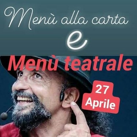 strattoriaarona's tweet photo. Al ristorante come a teatro #Arona #27aprile #teatroallacarta #lagomaggiore https://t.co/50w8r87bJi