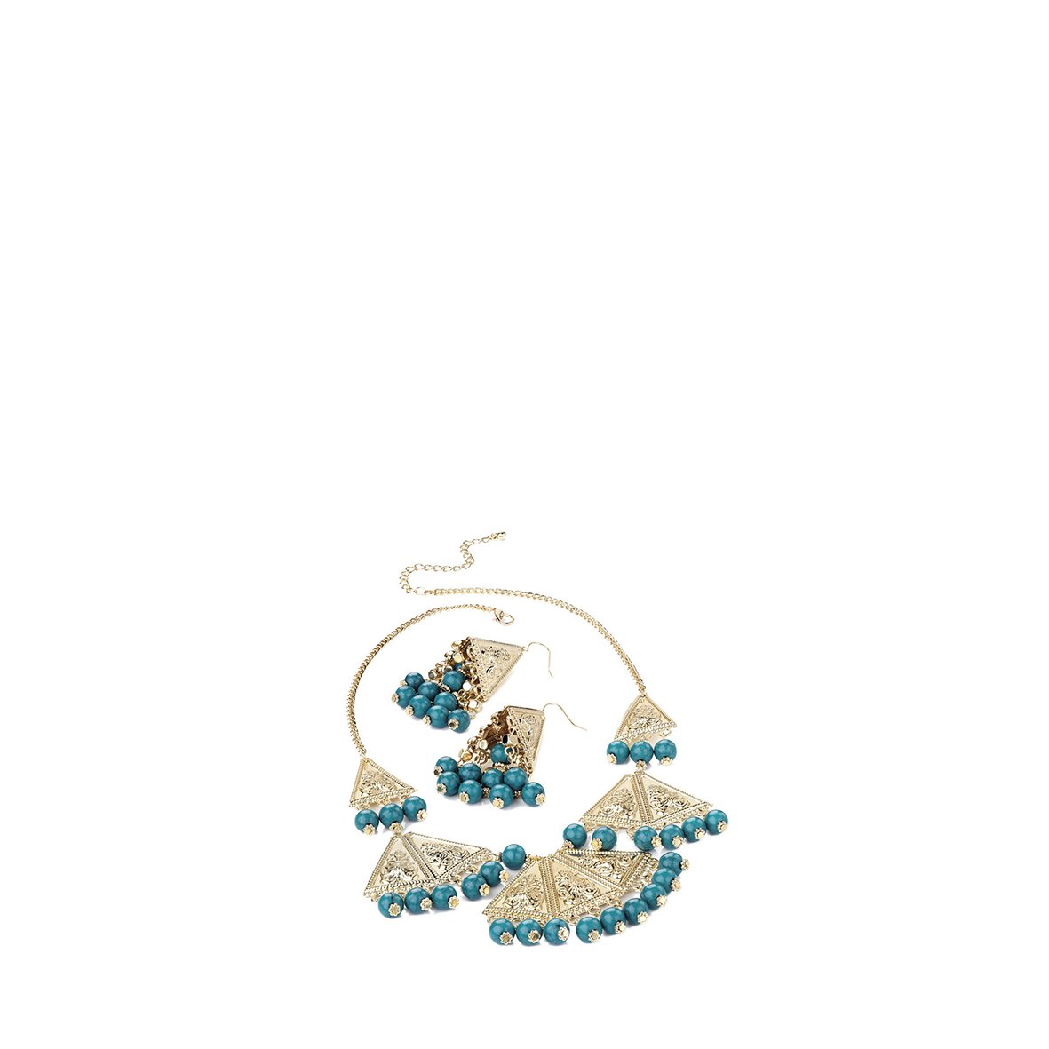 FFOMOEngland's tweet photo. We love this FFOMO Turquoise Bead Necklace and Earring Set for a cute daytime look #ffomo #necklace #beauty #jewellery #fashion https://t.co/n8XFcd4MGE