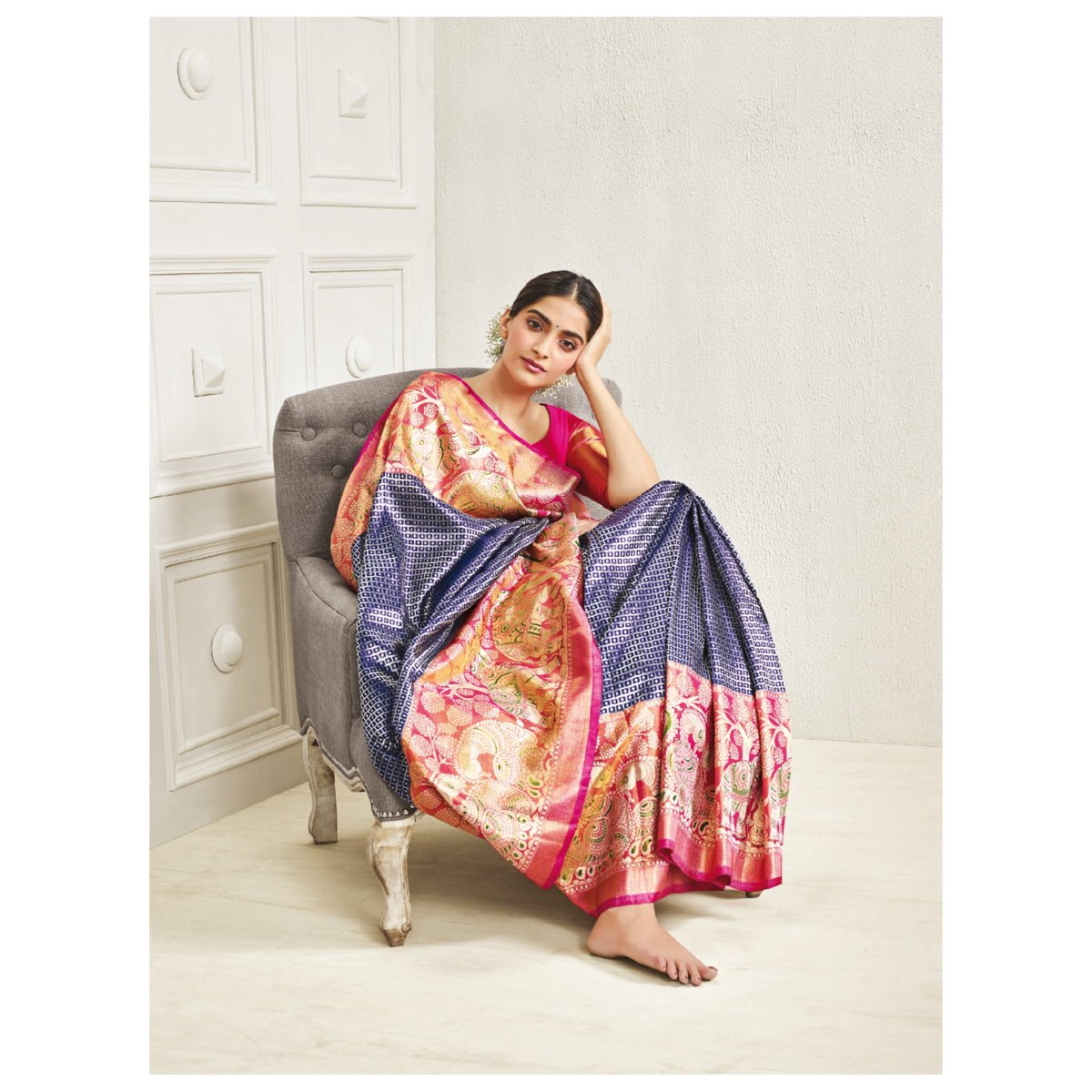 neerus party wear sarees