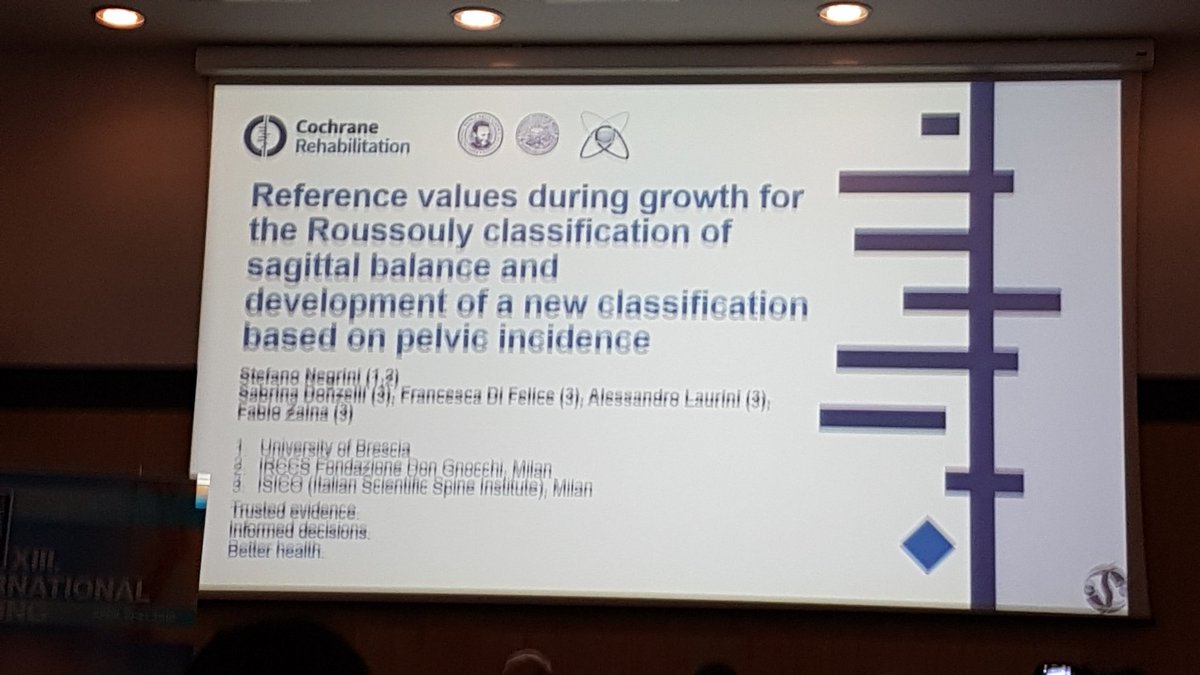 CarlotteK's tweet photo. @ProfNegrini presents new PI based sagittal classification for AIS during growth @SOSORTgroup #SOSORT2018 https://t.co/uQAQXFco15