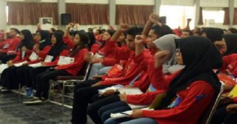 Begini Cara Sema FBS Unikama Semangati Mahasiswa Baru