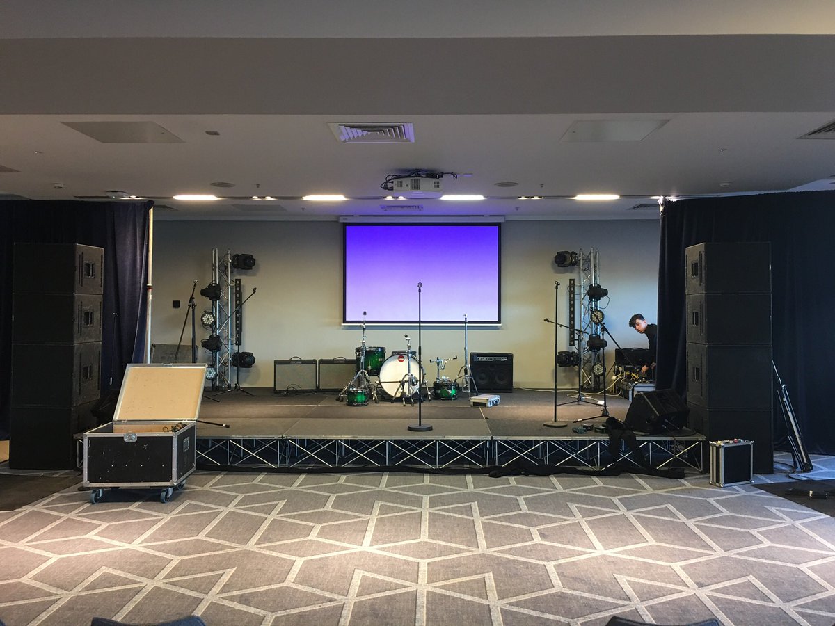 ywirl's tweet photo. Irish youth music Awards.... Set up almost completely... going to be a great event #IYMA https://t.co/IfIeMLyshi