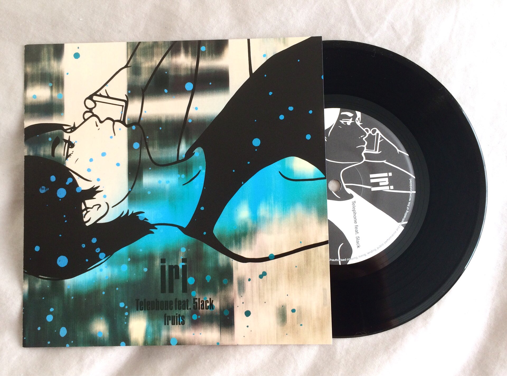 新品!! iri / Telephone feat.5lack アナログ7インチ iri / Telephone feat. 5lack (Colourful Records – JS7S195