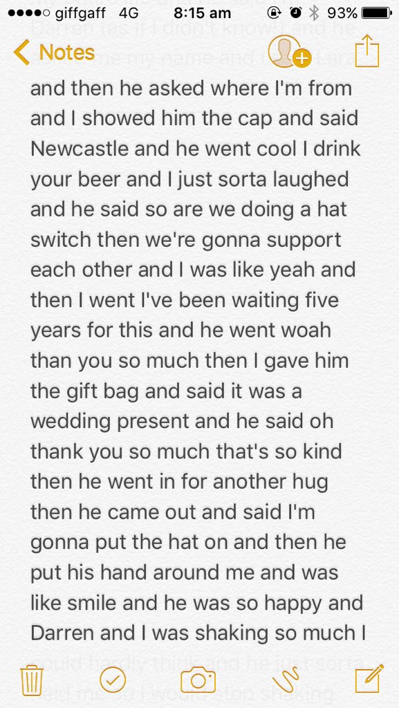 StarshipRanger9's tweet photo. So this is the story of me meeting the man I've watched through a screen for five years I still can't believe it actually happened - some people say don't meet your idols... I for one am over the moon I met mine - he's everything I knew he was and more!! ❤❤❤ https://t.co/xKIETQZrjR