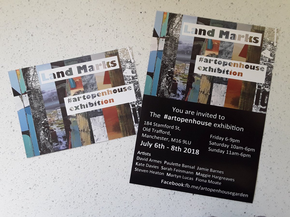 magharg67's tweet photo. The flyers have arrived! Getting ready for this year's #artopenhouse Coming soon! #artforyourhome #Manchester https://t.co/1cWXYhPXkr