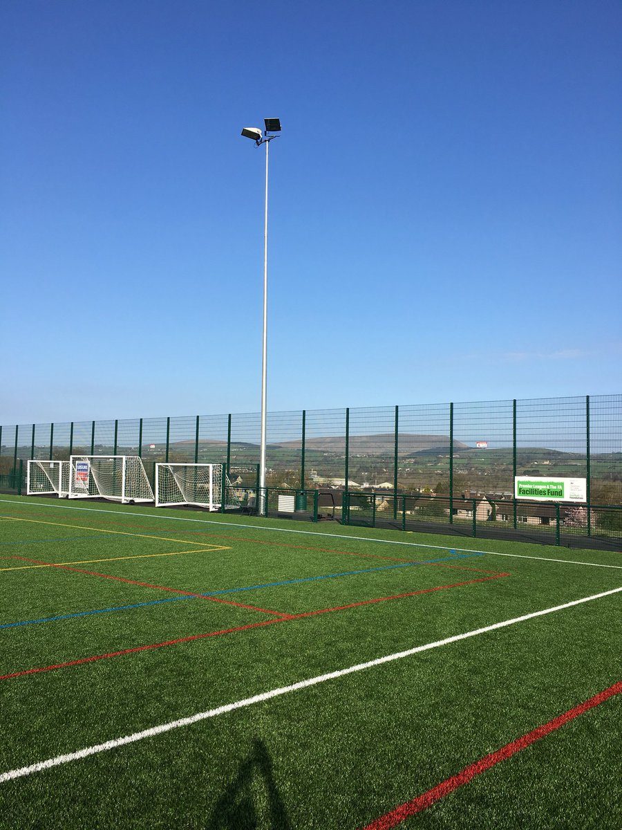 facilitiesFM's tweet photo. Glorious day at #footballwithaview . We welcome @LancashireFA this weekend and next as they host the FA Level 1 coaching course and the FA referees course. https://t.co/h0KFedAqgT