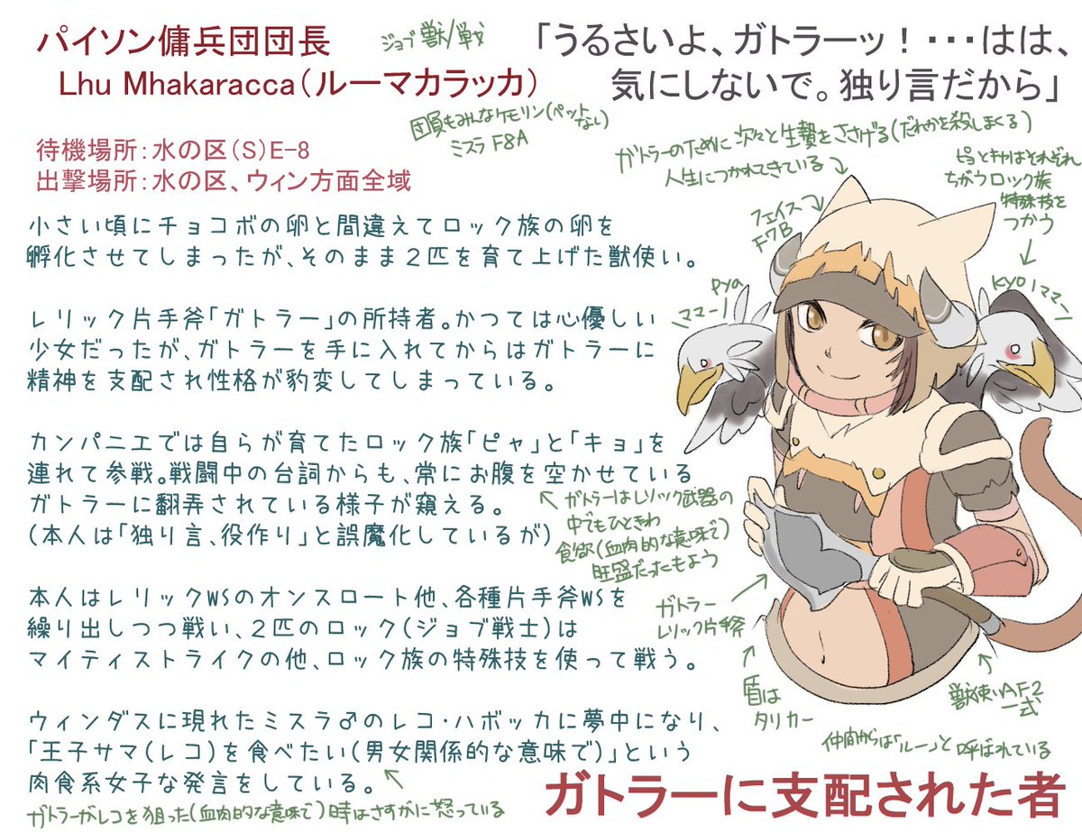 勝手にカンパニエnpcプレゼンウィンダス編