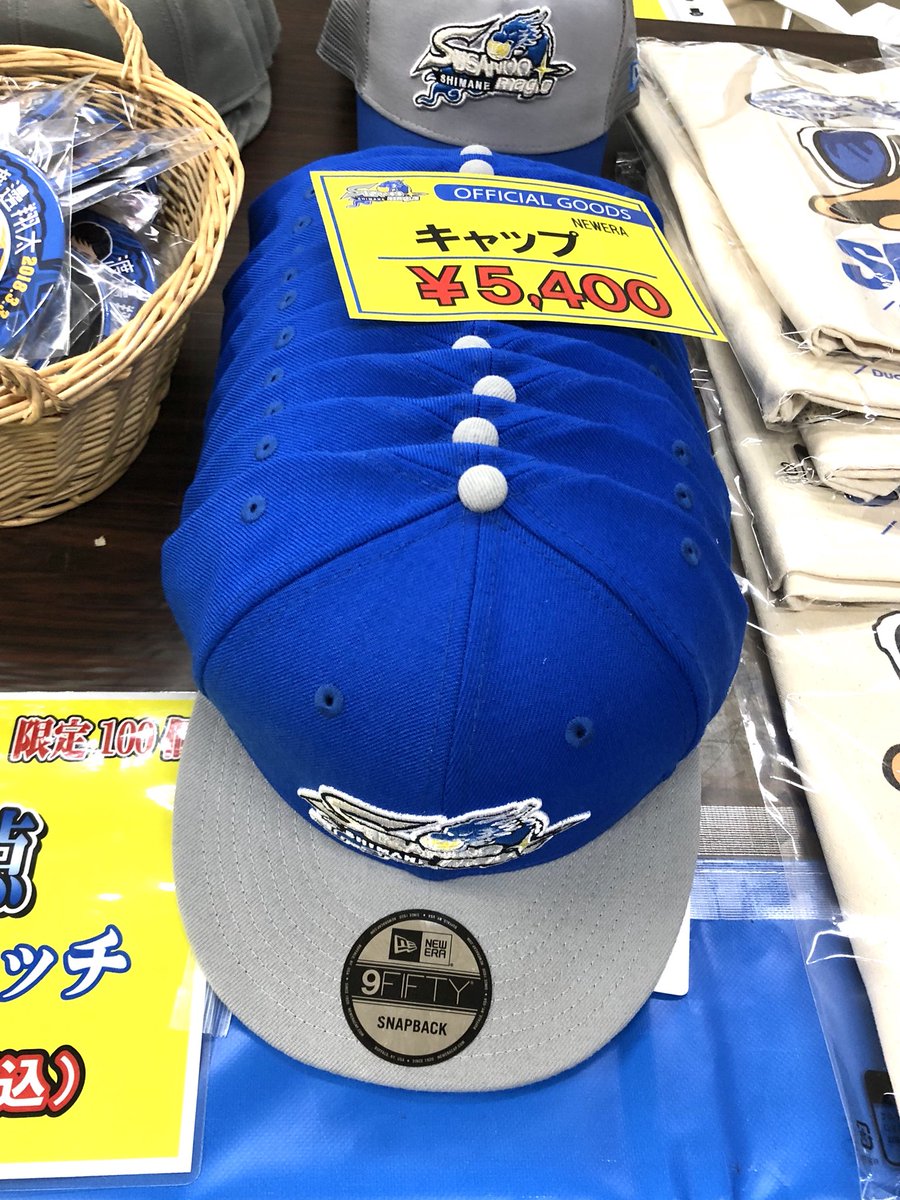 グッズ情報】 ニューエラのキャップ(2種類)です！カッコいいですね