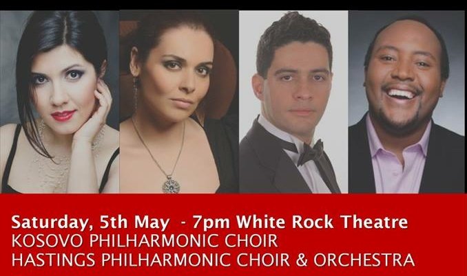 HastingsPhil's tweet image. Our concert @The_White_Rock is only a couple of weeks away! Book tickets now for this spectacular one-off music event in #Hastings. International soloists and Kosovo Philharmonic Choir will join the Hastings Philharmonic Choir &amp;amp; Orchestra to perform #VerdiRequiem. Don't miss it!