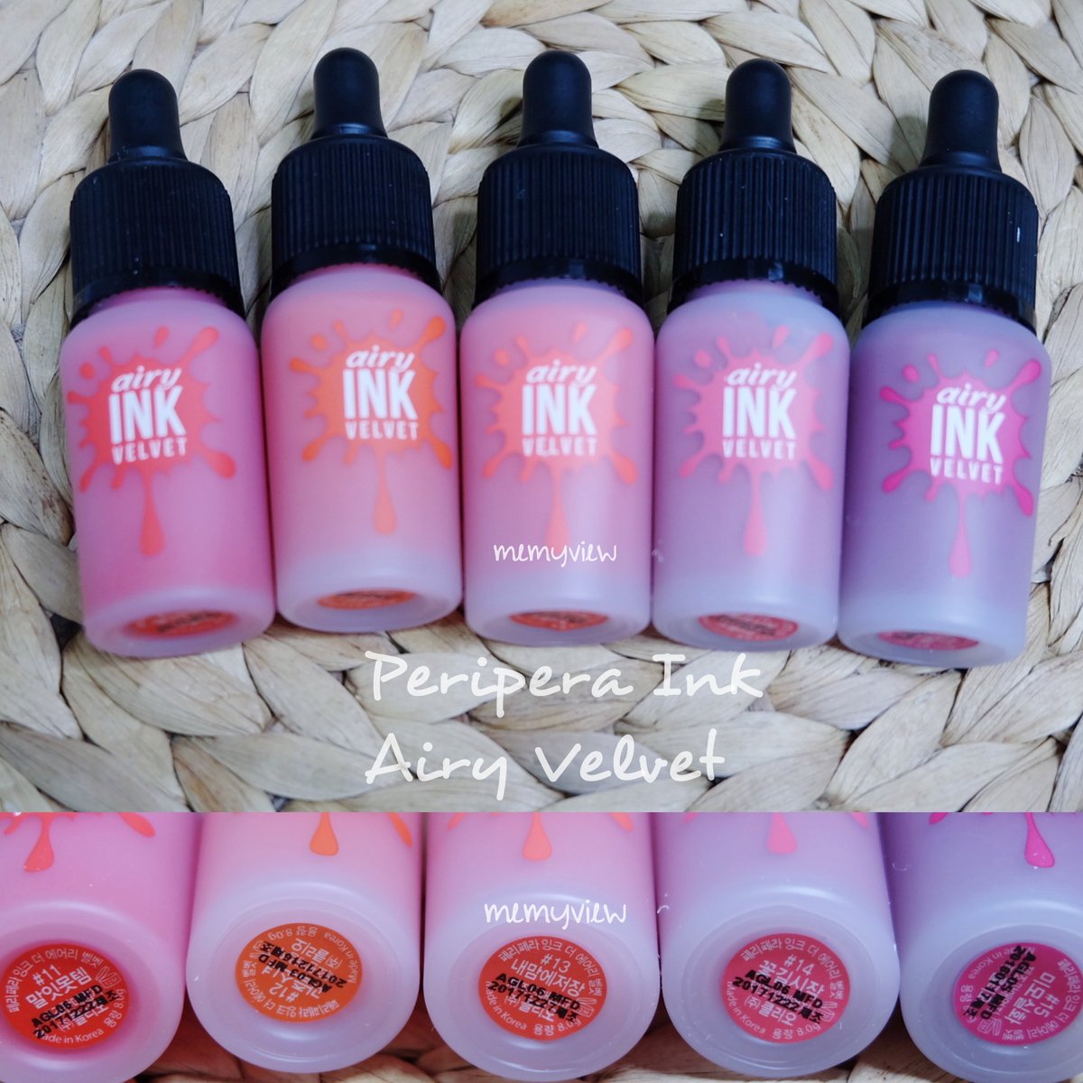 memyview's tweet photo. ใหม่แกะกล่อง แจกคนละขวดค่า เฉพาะฟอลโลเวอร์ส้มน้า Rt&amp; Follow ส้มแจก Peripera Ink Airy Velvet 11-15 สีใหม่ล่าสุด  อยากได้สีไหนเมนชั่นทิ้งไว้เด้อ จับรางวัลประกาศวันที่ 5/5/61 นะคะ https://t.co/OGZ9n89aNf