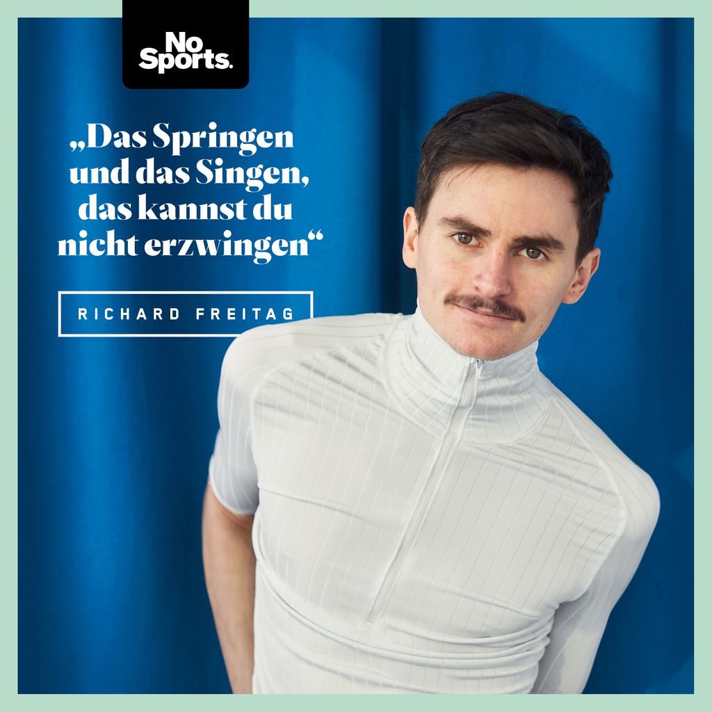 NoSports's tweet photo. Im Herbst 2017 sah es aus, als werde @Richard_Freitag der große Star der Saison 2017/18. Doch im Skispringen ist Erfolg ein flüchtiges Gut. Ein Gespräch über den schwer kalkulierbaren Erfolg im Skispringen. https://t.co/NUZ39K56uH
