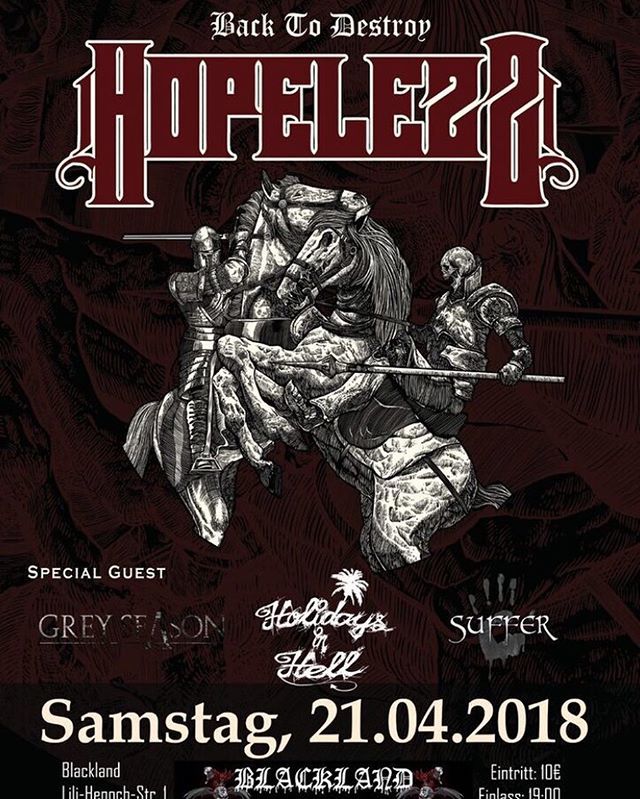 Today we are in Berlin at Blackland 🤟 Come hang with us!!!! SEE YOU #live #show #concert #konzert #berlin #berlinlive #berlinkonzert #blackland #metal #berlinmetal #thrashmetal #thrash #metalcore #core #metalhead #headbang #moshpit #mosh #band #today #berlincity #hauptstadt …