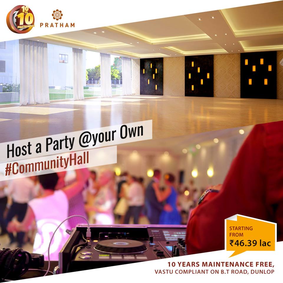 PrathamByDhoot's tweet photo. Need to plan a party? No need to panic while searching for #idealvenues at affordable costs. PRATHAM by Dhoot Group brings #amazinglifestyle amenities, including a spacious state-of-the-art Community hall. #10on10 #10e10 #DosheDosh #Prathambaar #Pratham
#luxaryapartments https://t.co/7vDVHxCtv8