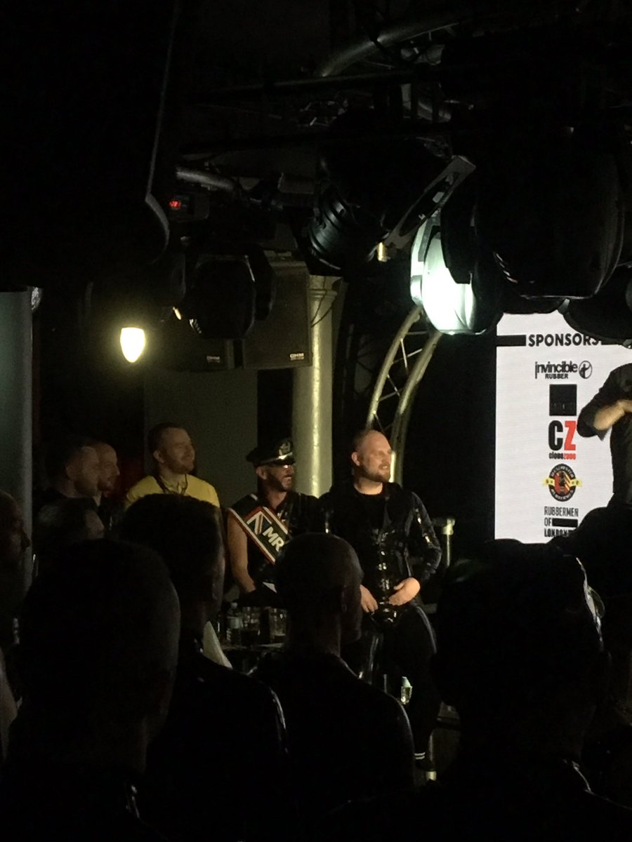 CigarlthWorship's tweet photo. Thanks to all the organisers at Mr Rubber UK last night. It was an honour to be part of the panel. Well done to the winner Chris #leather #rubber #mrrubberuk #gayleather #gayrubber #instagay #gayfetish #leatherman #gayuk #mrm #manchesterrubber https://t.co/7wmUlZSRrq
