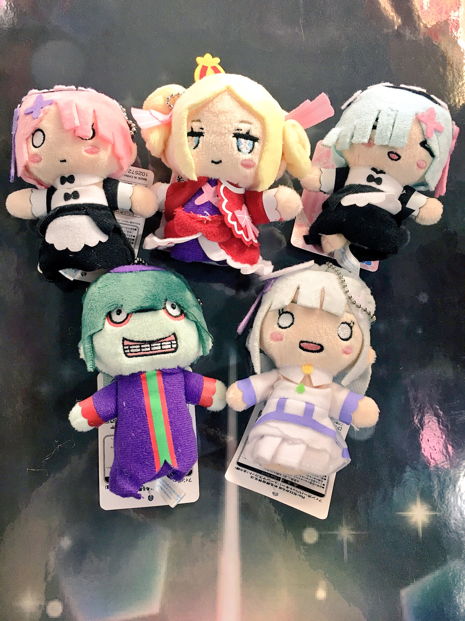 リゼロ フィンガーパペットキーチェーンマスコット ベアトリス