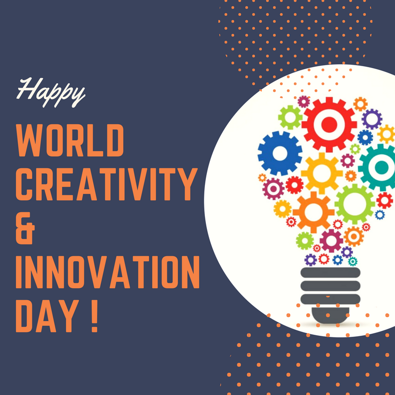Happy World Creativity &amp; Innovation Day! Onze SEPIAnen gaan steeds op een creatieve manier op zoek naar oplossingen op maat van onze klanten! Integratie van innoverende technologieën zorgen hierbij voor een nog grotere boost van de brand experience! 🚀🚀 #WCID #sepiaservices