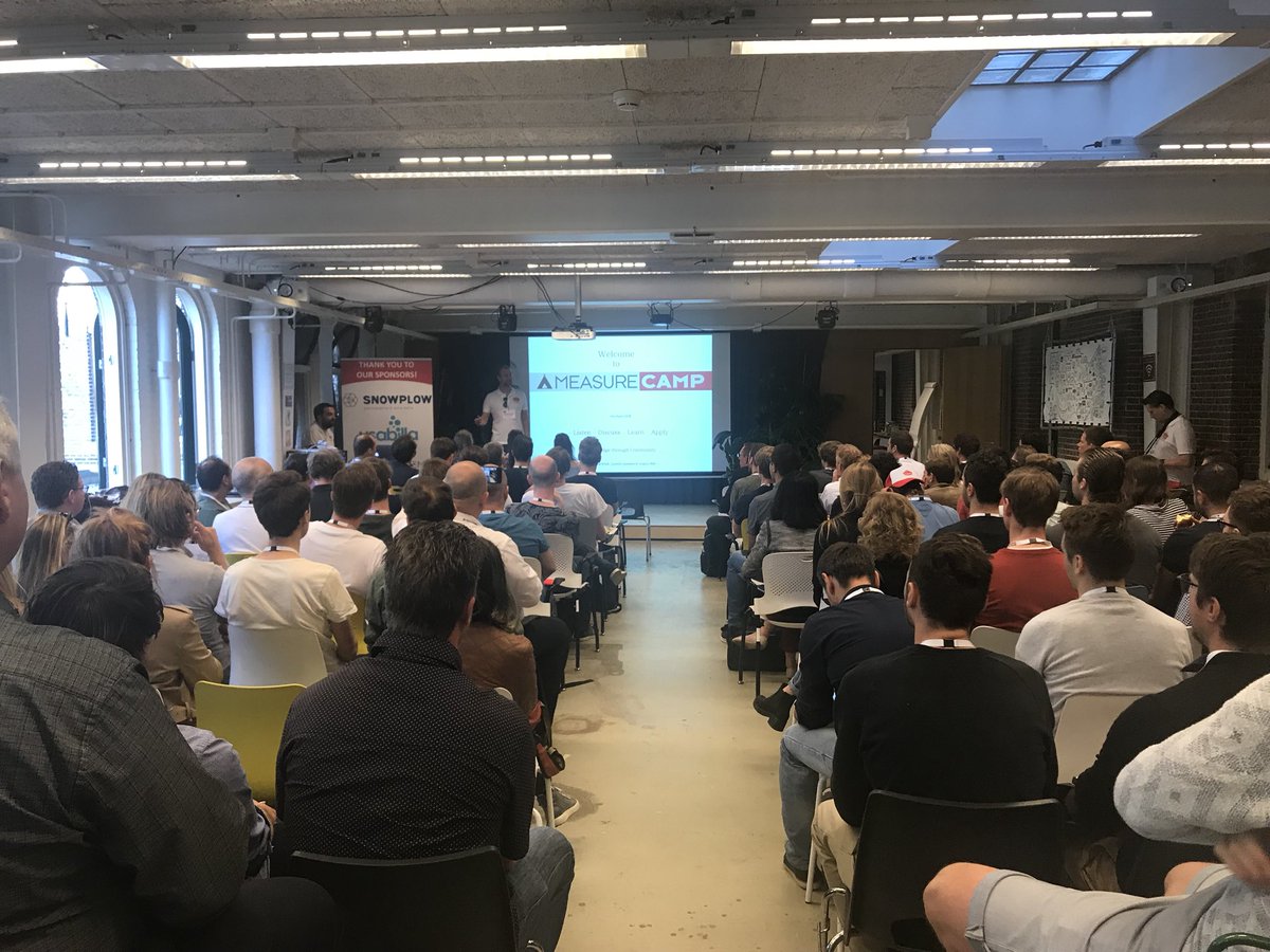 MeasurecampNL's tweet photo. Measurecamp started 💪☀️ https://t.co/lurghmpgr5