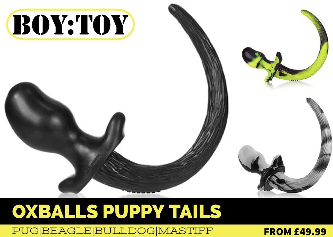 BOYTOY_UK's tweet photo. 🐶 LAUNCHING NEXT WEEK ‼️
We will have a range of OXBALLS PUP TAILS available from £49.99 - including the pug/beagle/bulldog/mastiff sizes!
Limited stock, find your new wag with these favourite tails.
(HING: Alien Tail coming next month!)

#BOYTOYUK https://t.co/K05GI3RM5I