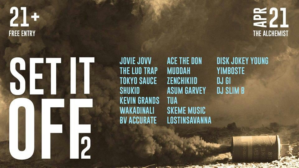 Jabali_Jr's tweet photo. For underground hip hop lovers #SetItOff2 is going down @AlchemistBar254 https://t.co/0yUshVDkIT