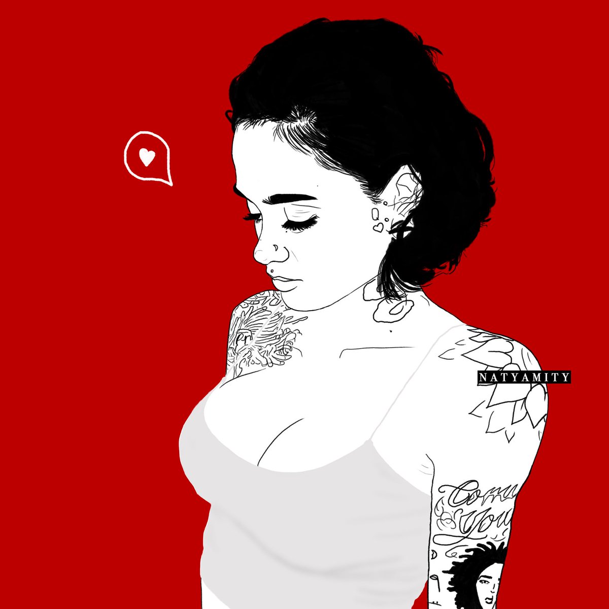 natybtw's tweet photo. Thank you for inspiring me mami @Kehlani 🤧🌹 https://t.co/k8pJfGciGa