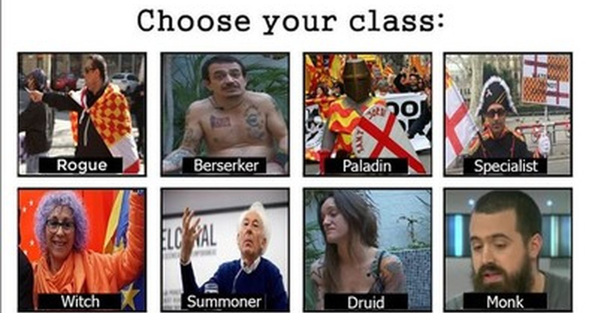 Avui comencem partida al Free Tabàrnia al Club De Rol.

Missió: Assolir una alcaldia per @ciutadansroures 

Tria la teva classe i participa!