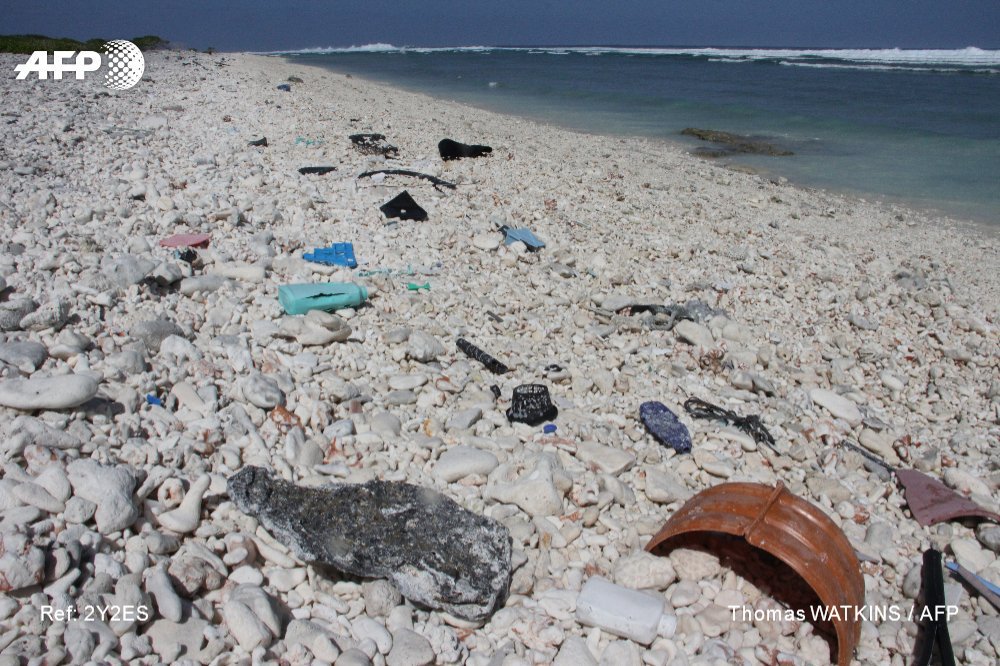 afpfr's tweet image. Des chercheurs américains et britanniques ont conçu par hasard une enzyme capable de détruire du plastique, ce qui pourrait contribuer à résoudre le problème mondial lié à ce type de pollution u.afp.com/opQv #AFP