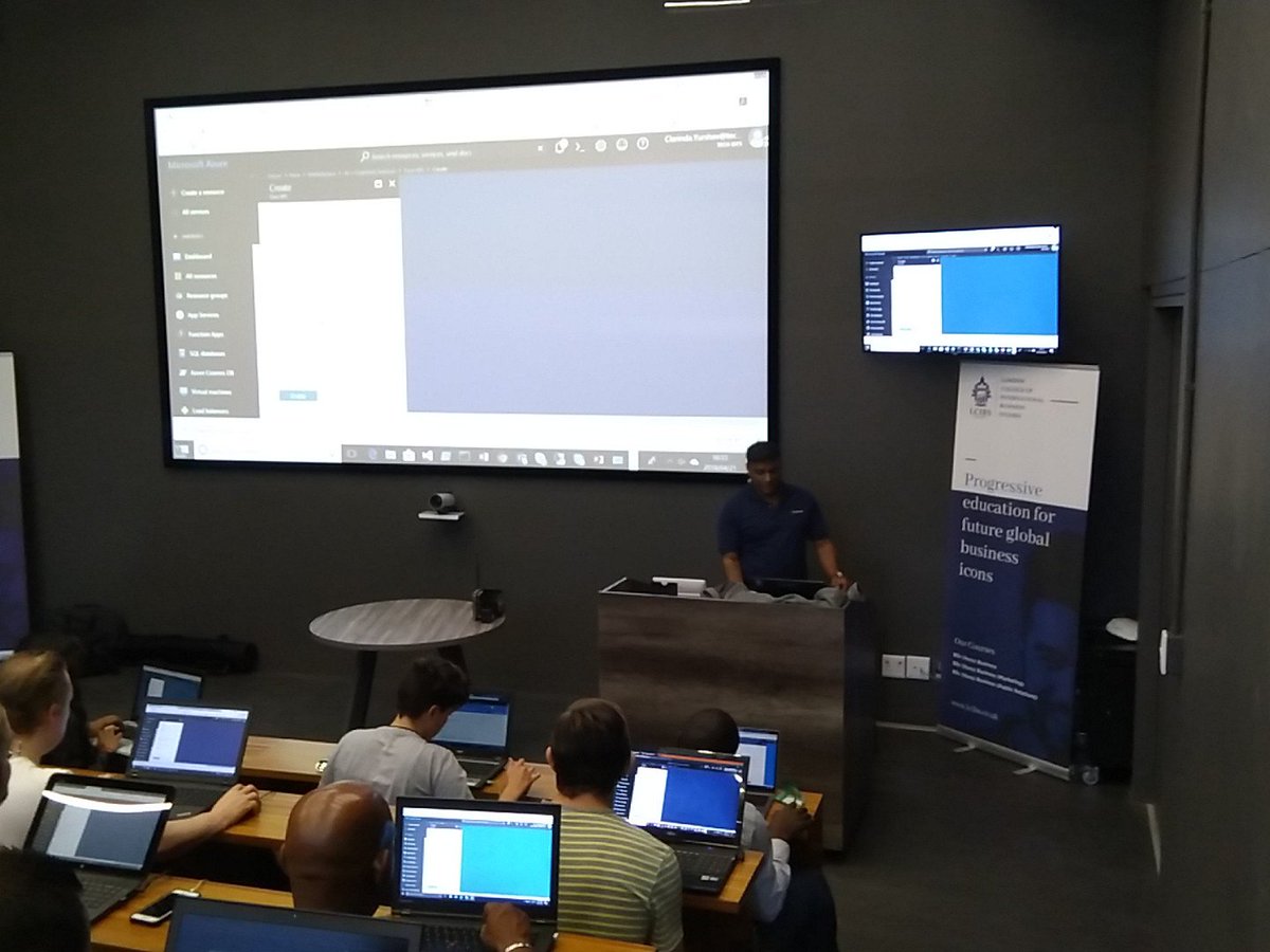 GordonBeeming's tweet photo. @bytezn demoing Azures Cognitive Services at #AzureBootcamp in #Durban #SouthAfrica https://t.co/BAihOYHQgz