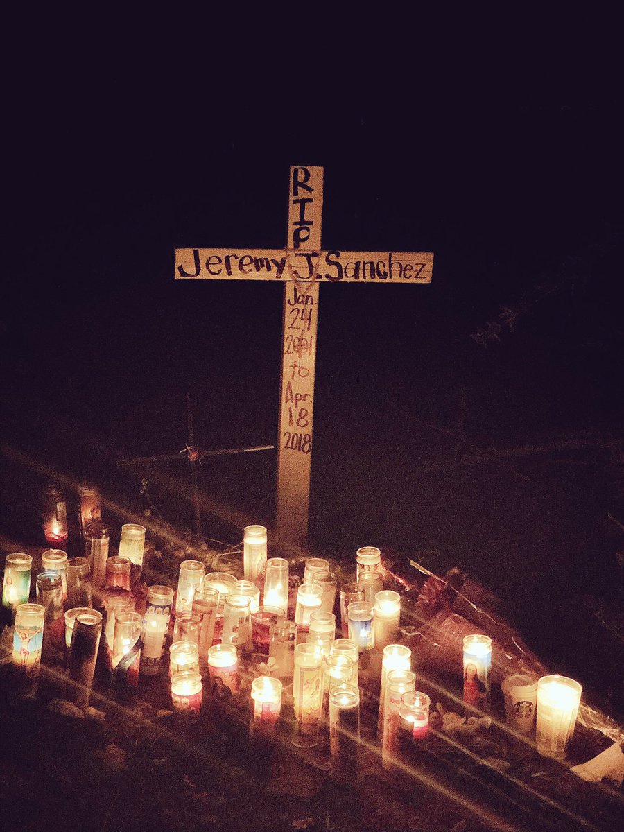so21cal's tweet photo. Your spirt lives on! Your story will be told. You will never be forgotten. #Jeremysanchez #RestInPeace 💔 https://t.co/eEdA0rYsSf