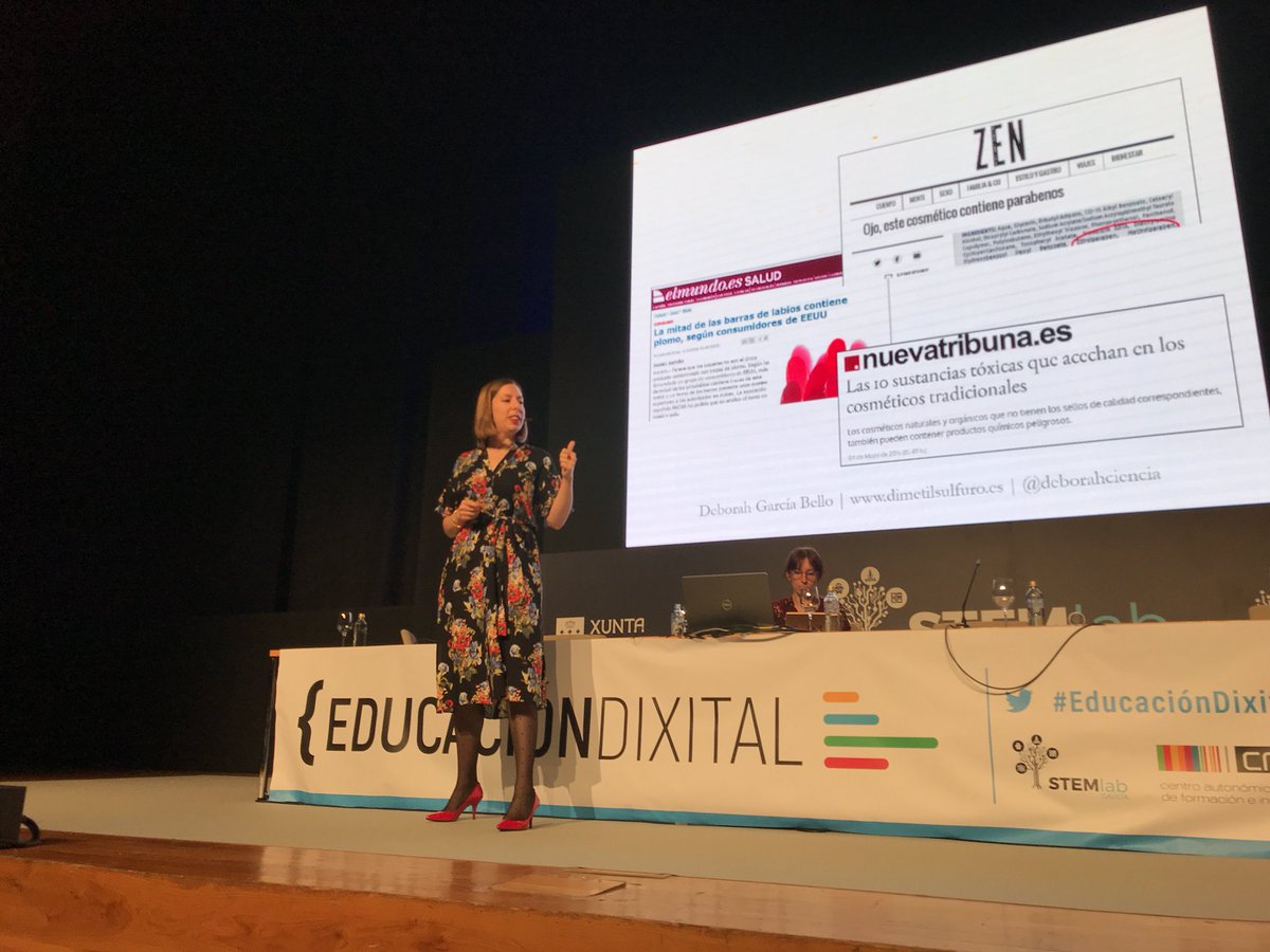 Verdades ou mentiras <a href="/deborahciencia/">Deborah García Bello</a> en #EducacionDigital