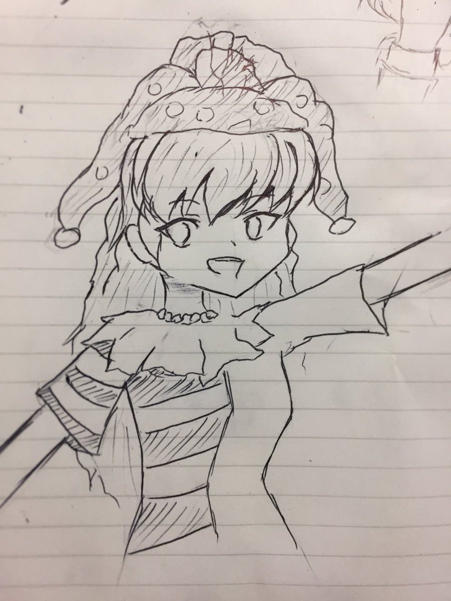 #東方版真剣お絵描き5分一本勝負
初描きクラピ 